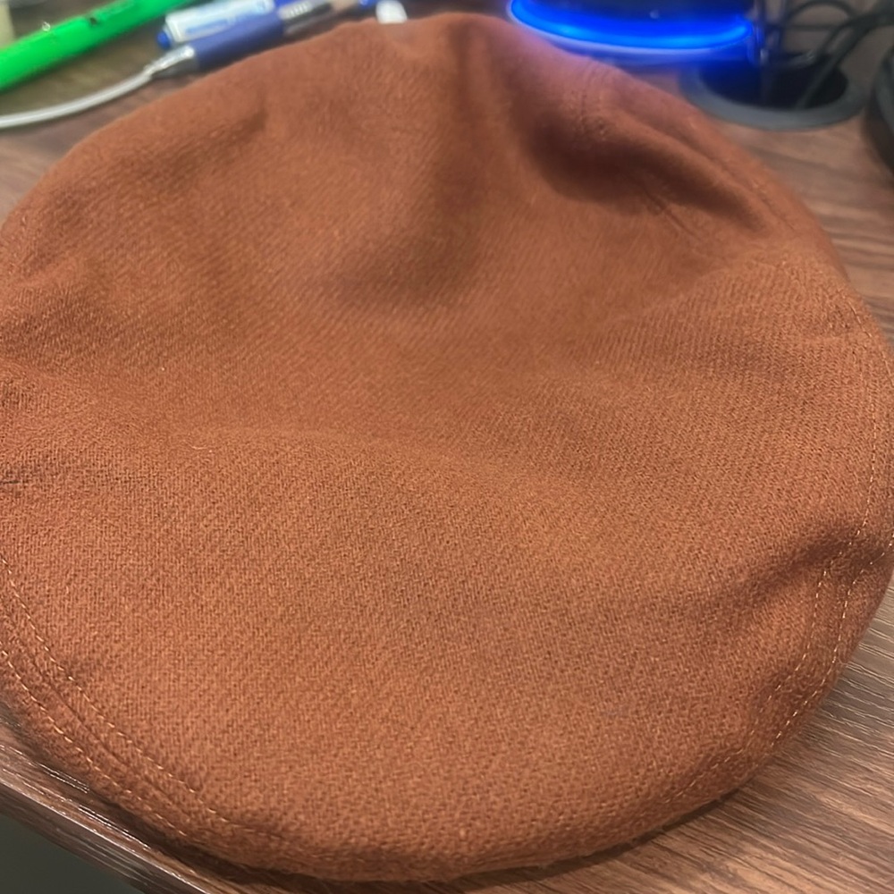 Dobbs1908  Newsboy Cap. Cognac medium